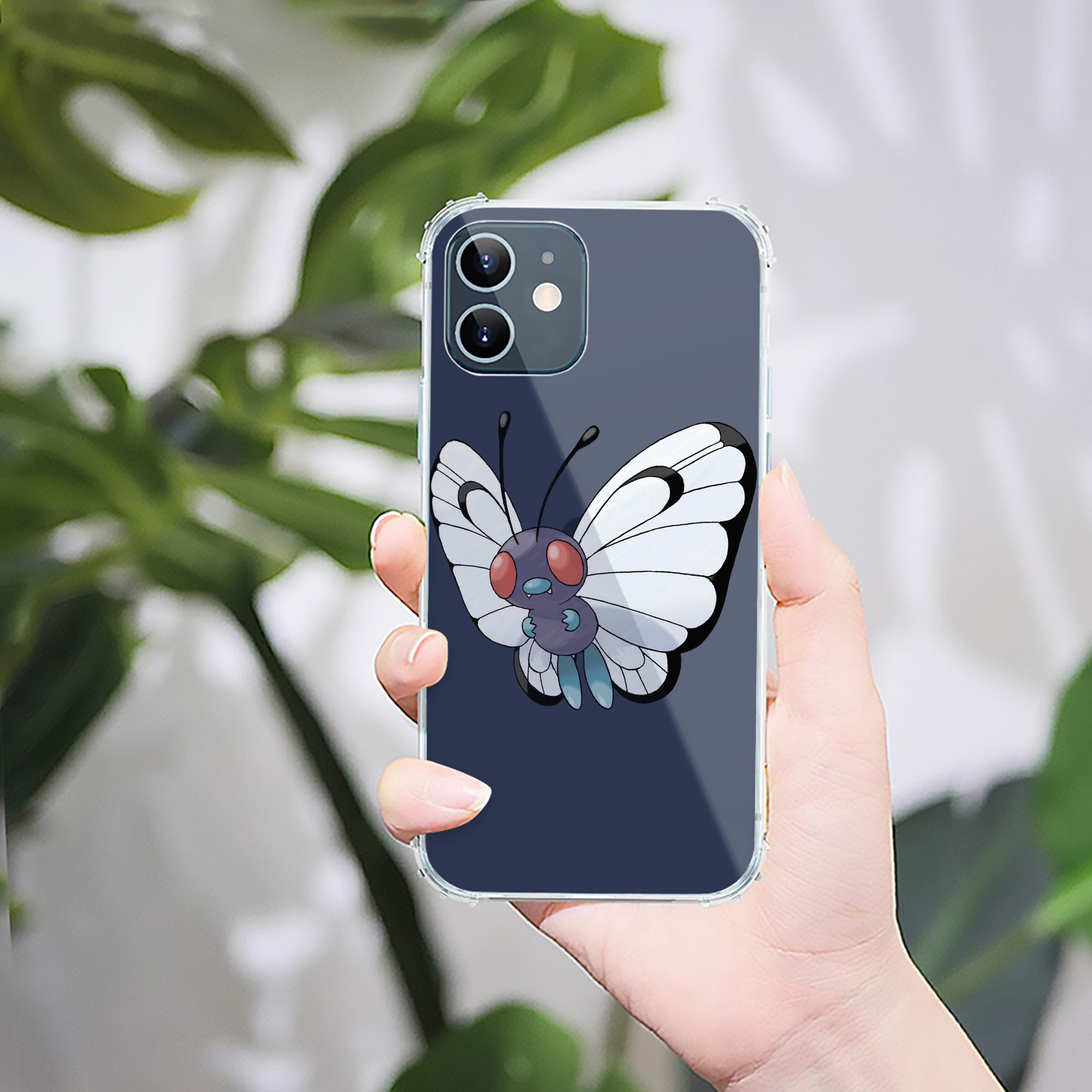 （画像用） ポケットモンスター Pokémon 【iPhone 12シリーズ対応】透明スマホケース（クリアソフトケース）